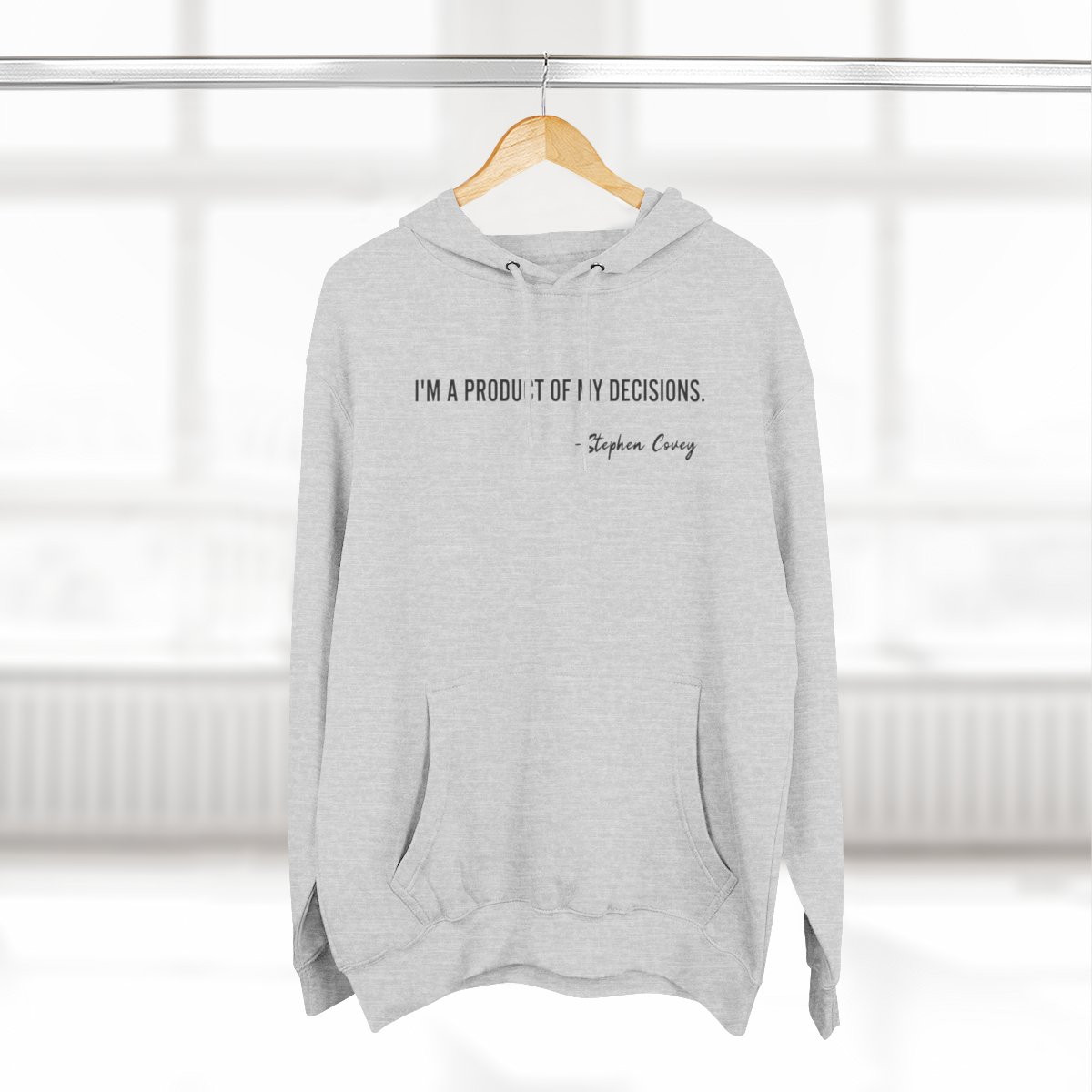 Inspirational Fleece Hoodie