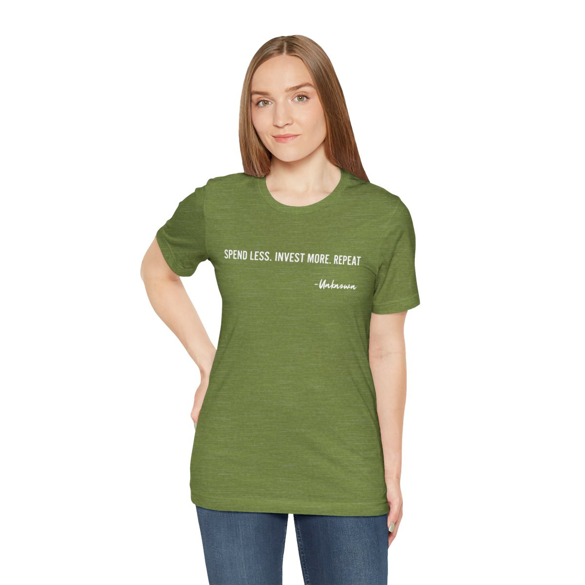 Spend Less Invest More T-Shirt — Motivational Financial Quote Tee